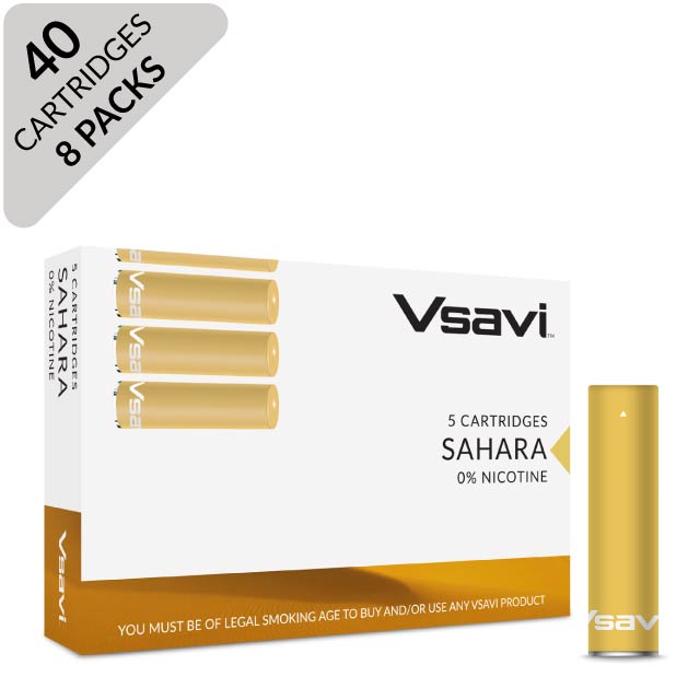 VSAVI Classic flavour carts 40 sahara tobacco