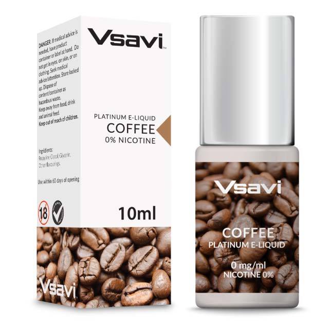 
                  
                    VSAVI Platinum E-Liquid 10ml Coffee
                  
                