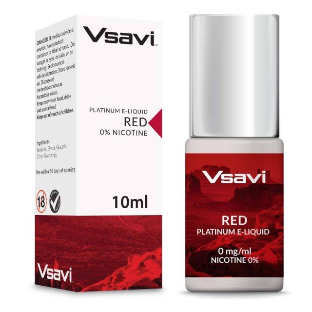 VSAVI Platinum E-Liquid 10ml Red Tobacco